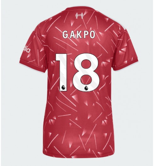 Liverpool Cody Gakpo #18 Hjemmedrakt Dame 2026-27 Korte ermer Liverpool Cody Gakpo #18 Hjemmedrakt Dame 2026-27 Korte ermer